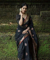 Black Paithani Silk Saree | Wedding & Reception Wear