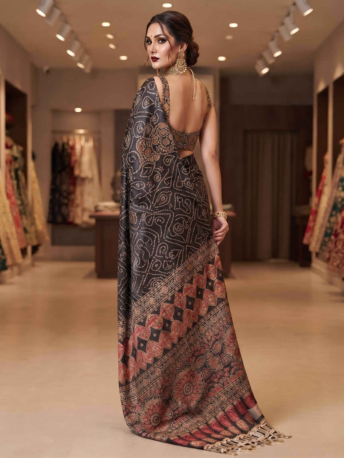 Black Trending Designer Saree | Party & Festive Wear