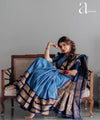 Blue Banarasi Silk Saree | Bridal & Festive Wear