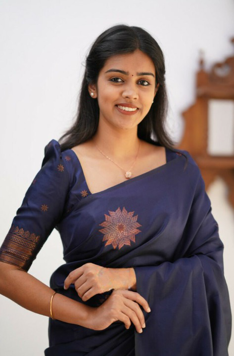 Blue Banarasi Silk Saree | Ethnic Wear for Women