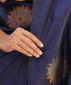 Blue Banarasi Silk Saree | Ethnic Wear for Women