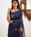 Blue Banarasi Silk Saree | Ethnic Wear for Women
