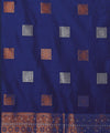 Blue Banarasi Silk Saree | Festival & Ceremony Wear