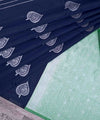 Blue Banarasi Silk Saree | Festive & Party Wear
