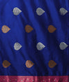 Blue Banarasi Silk Saree | Traditional Wedding Wear