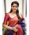 Blue Banarasi Silk Saree | Traditional Wedding Wear