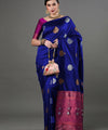 Blue Banarasi Silk Saree | Traditional Wedding Wear