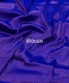 Blue Banarasi Silk Saree | Traditional Zari Weave
