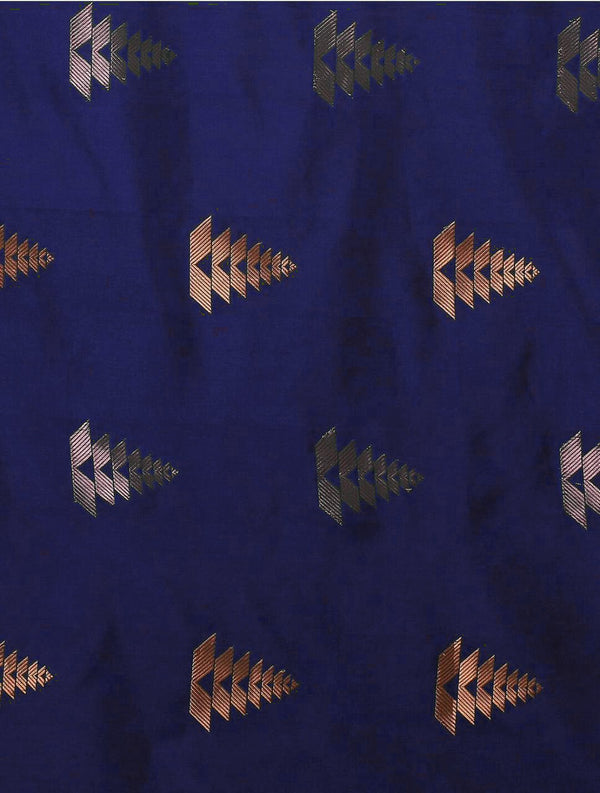 Blue Banarasi Silk Saree | Wedding & Festive Wear