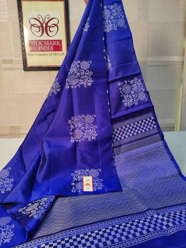 Blue Banarasi Silk Saree | Wedding & Festive Wear