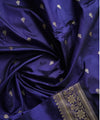 Blue Banarasi Silk Saree | Wedding & Festive Wear