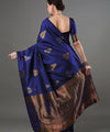 Blue Banarasi Silk Saree | Wedding & Festive Wear