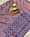 Blue Banarasi Silk Saree | Wedding & Reception Wear