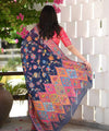 Blue Cotton Saree | Traditional Handloom Wear