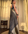 Blue Jacquard Silk Saree | Wedding & Festive Wear
