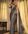 Blue Jacquard Silk Saree | Wedding & Festive Wear