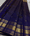 Blue Kanjivaram Silk Saree | Ethnic Wear for Women