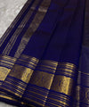 Blue Kanjivaram Silk Saree | Ethnic Wear for Women