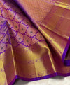 Blue Kanjivaram Silk Saree | Festive & Party Wear