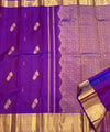 Blue Kanjivaram Silk Saree | Festive & Party Wear