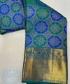Blue Kanjivaram Silk Saree | Wedding & Reception Wear