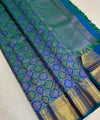 Blue Kanjivaram Silk Saree | Wedding & Reception Wear