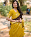 Brown Banarasi Silk Saree | Traditional Zari Weave