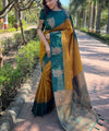 Brown Banarasi Silk Saree | Wedding & Festive Wear