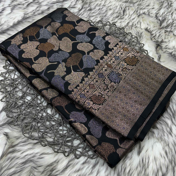 Brown Kanjivaram Silk Saree | Bridal & Festive Wear