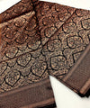 Brown Kanjivaram Silk Saree | Ethnic Wear for Women