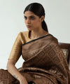 Brown Kanjivaram Silk Saree | Ethnic Wear for Women