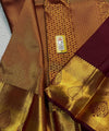 Brown Kanjivaram Silk Saree | Festival & Ceremony Wear