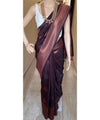 Coffee Banarasi Silk Saree | Bridal & Festive Wear
