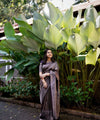 Coffee Banarasi Silk Saree | Bridal & Festive Wear
