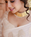 Cream Banarasi Silk Saree | Bridal & Festive Wear