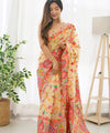 Cream Cotton Saree | Daily & Festive Wear