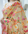 Cream Cotton Saree | Daily & Festive Wear
