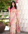 Cream Cotton Saree | Traditional Handloom Wear