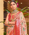 Cream Paithani Silk Saree | Festive & Party Wear