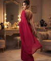 Crimson Red Bollywood Designer Saree | Party & Festive Wear