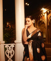 Dark Brown Banarasi Silk Saree | Wedding & Festive Wear