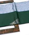 Dark Green Banarasi Silk Saree | Festival & Ceremony Wear