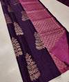 Dark Green Banarasi Silk Saree | Festive & Party Wear