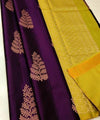 Dark Green Banarasi Silk Saree | Festive & Party Wear