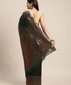 Dark Green Kanjivaram Silk Saree | Bridal & Festive Wear
