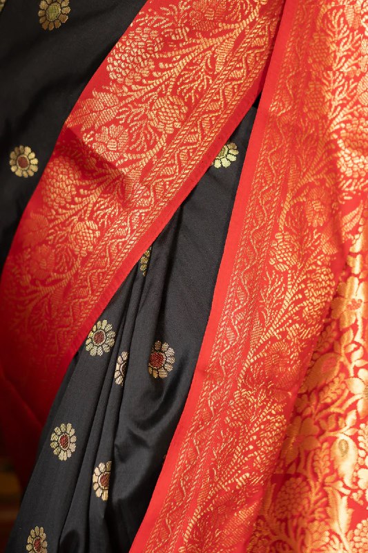 Dark Green Paithani Silk Saree | Festival & Ceremony Wear