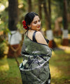 Dark Green Paithani Silk Saree | Festival & Ceremony Wear