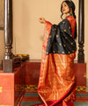 Dark Green Paithani Silk Saree | Festival & Ceremony Wear