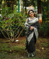 Dark Green Paithani Silk Saree | Festival & Ceremony Wear