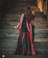 Dark Green Paithani Silk Saree | Wedding & Festive Wear
